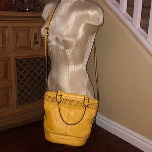 Leather B Makowsky crossbody.